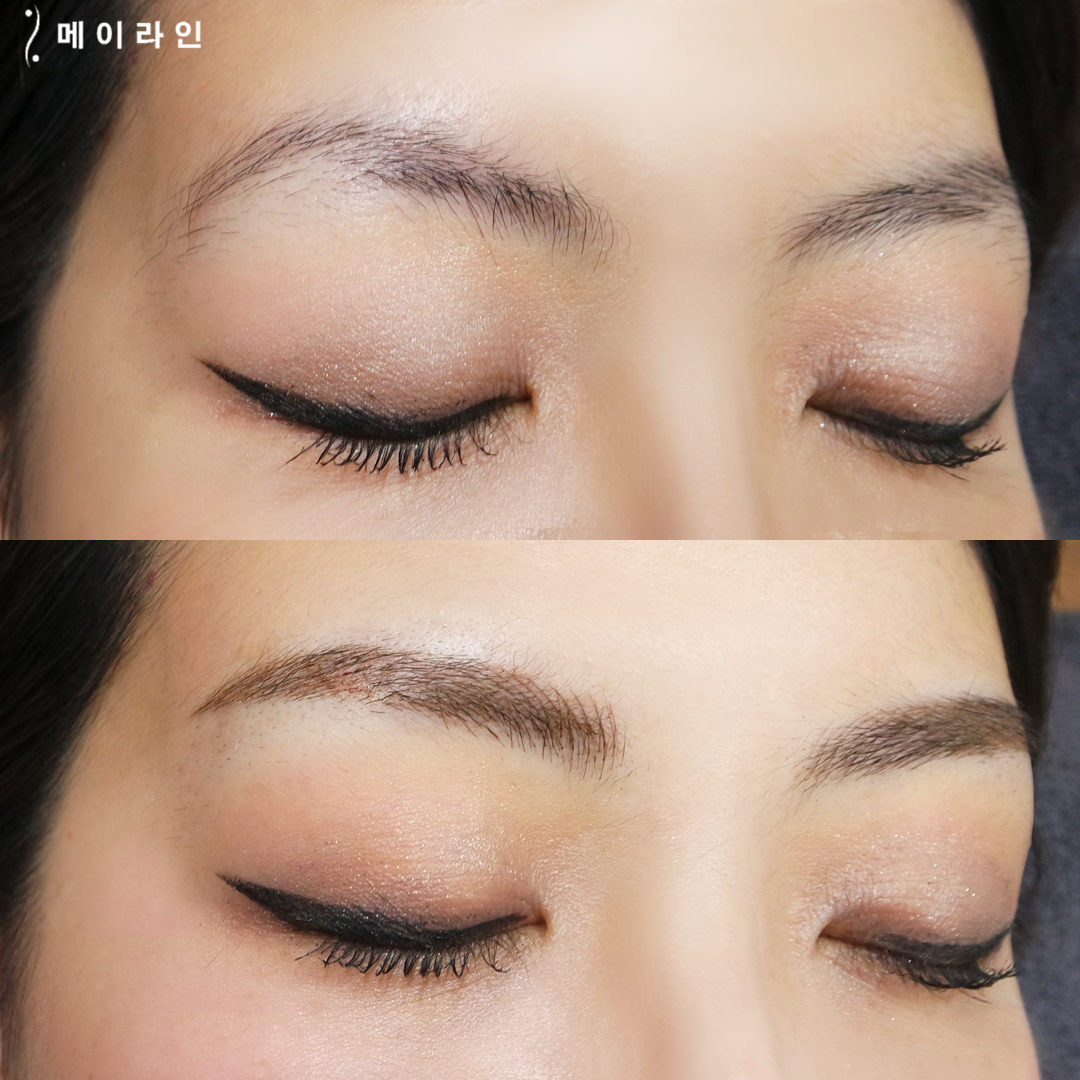 稀少的眉毛变为丰盛的感觉！