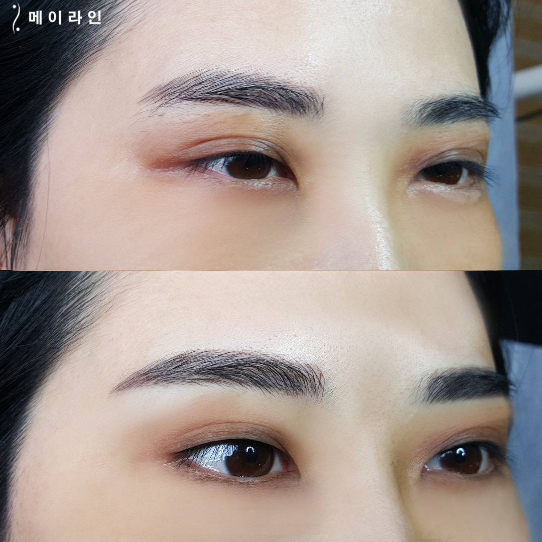  稀少的眉毛变为丰盛的感觉！