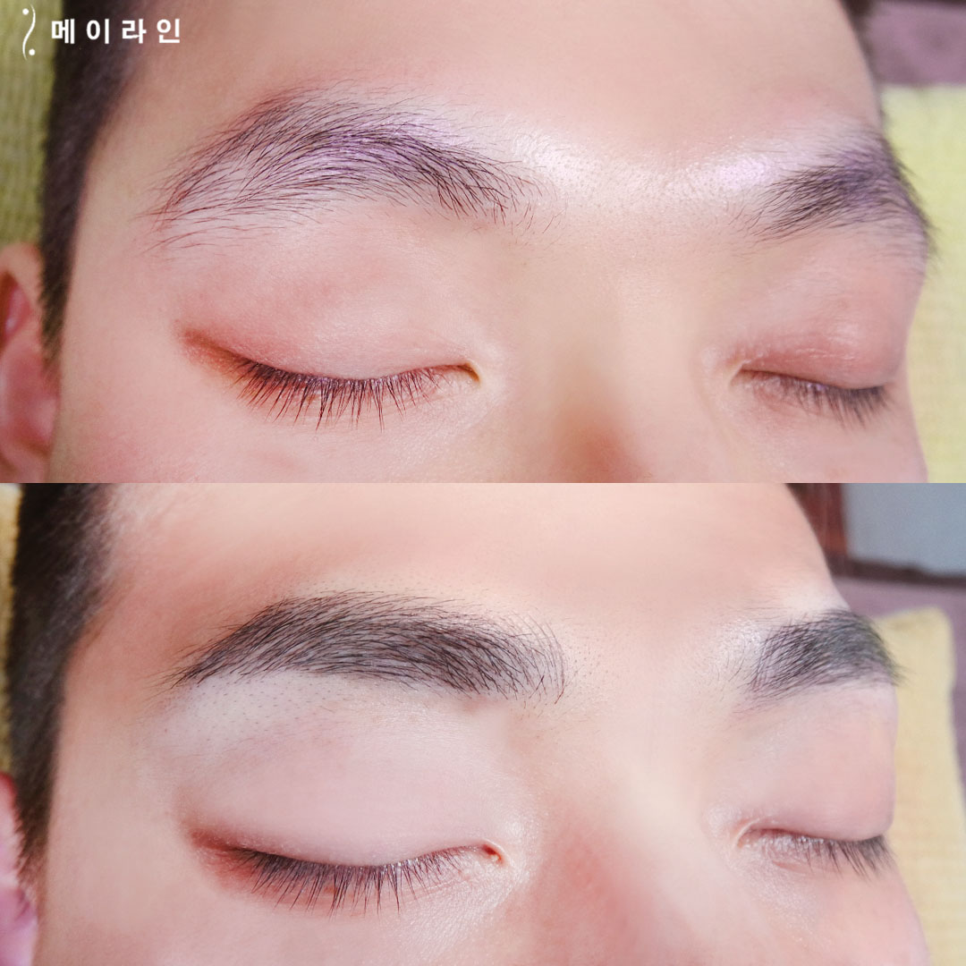  のっぺらぼうな印象も改善してくれる男性眉毛アートメイク