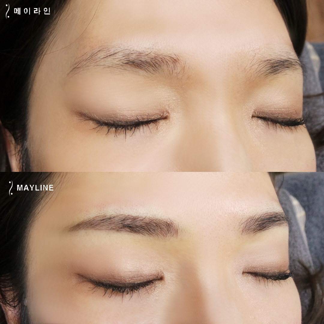  ﻿以自然纹眉显得整齐的眉毛模样