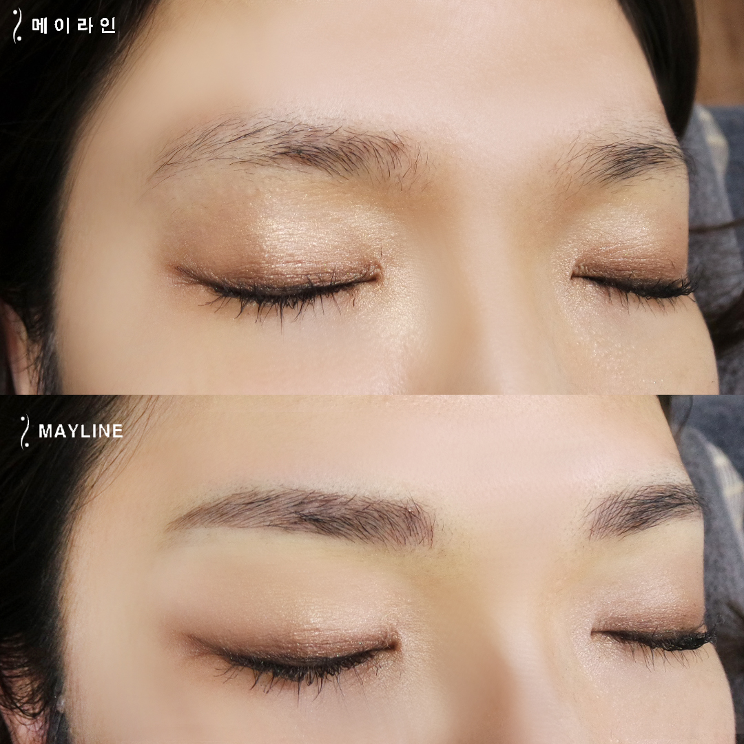 把眉毛纹身痕迹自然遮盖的雾加丝眉毛