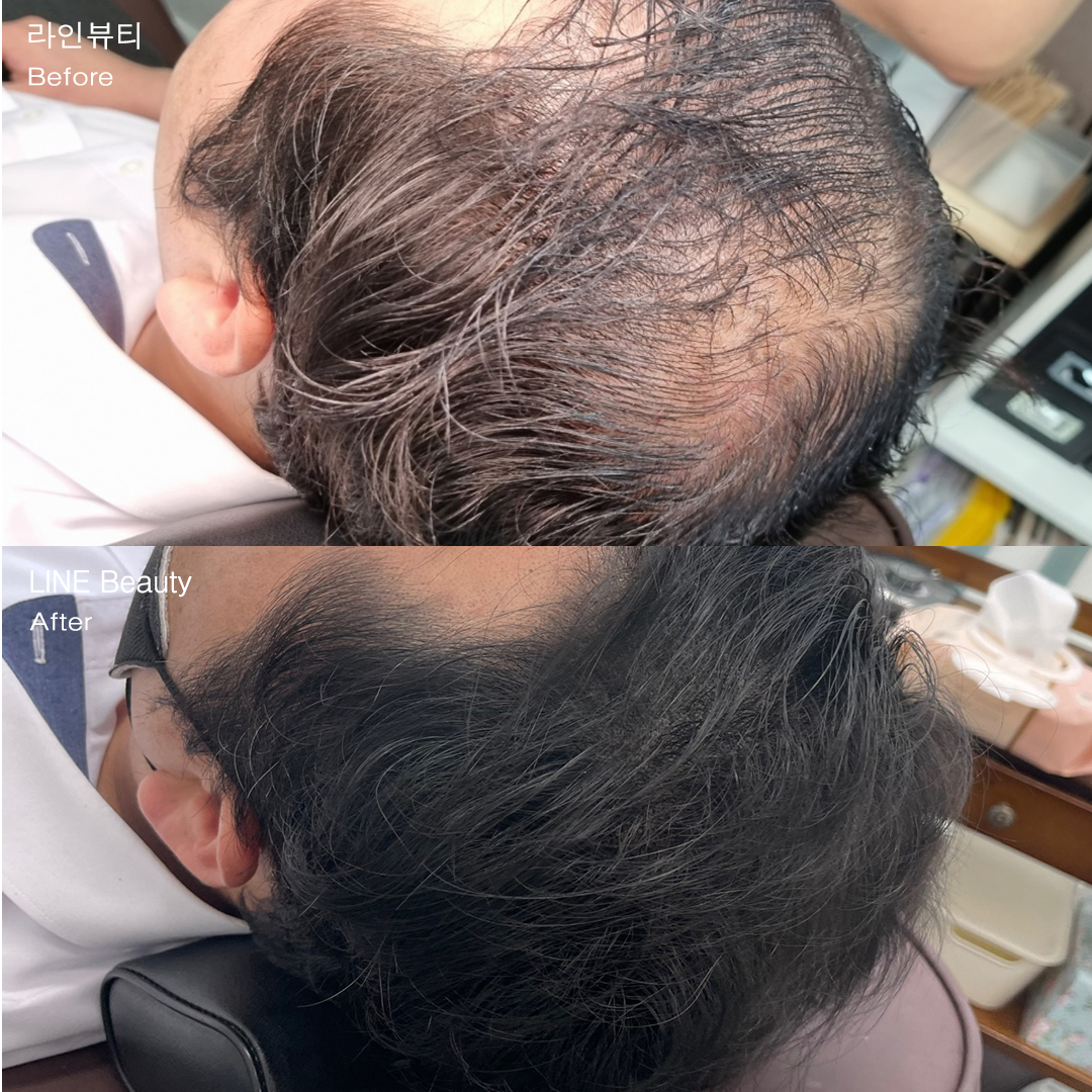 驚く効果ヘアアートメイク