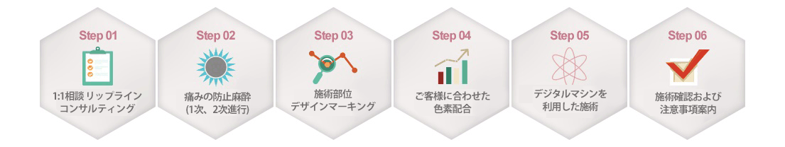 半永久レーザーリップアートメイク施術課程