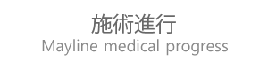 施術進行